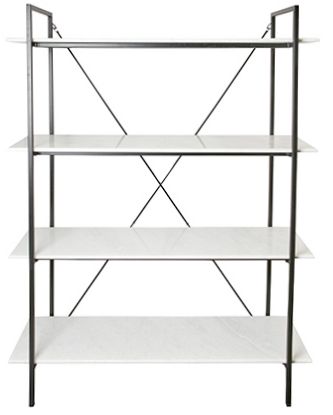 Polc 'Milan' - Fekete/Fehér