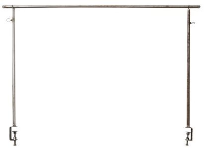 Asztalláb 'Stanley' L - Szürke