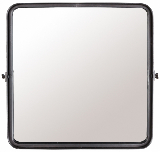 Tükör 'Poke' 40x40cm - Fekete