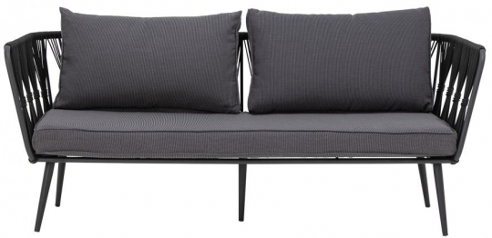 Sofa 'Pavone' - Fekete