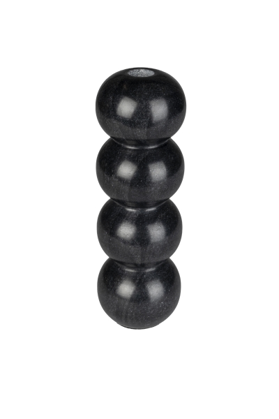 Gyertyatartó 'Rome' - Fekete