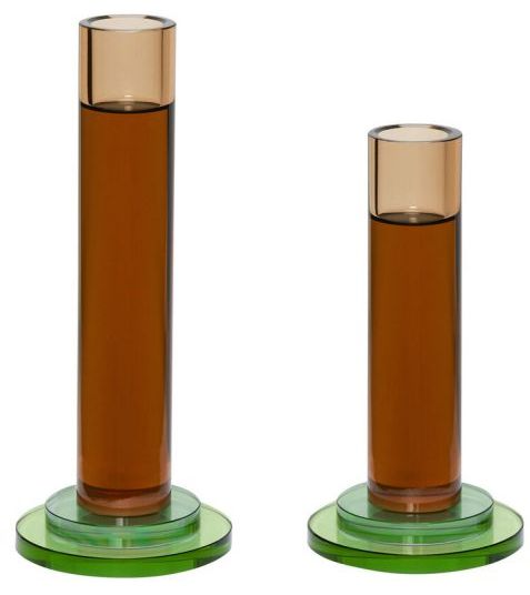 Gyertyatartók 'Comet' - Barna