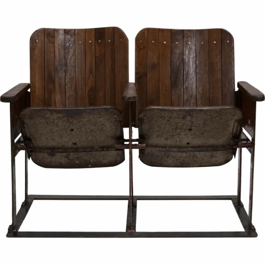 Vintage mozi pad 'Bollywood' - Barna