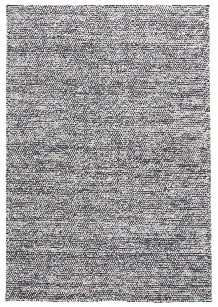 Gyapjúszőnyeg 'Avafors Wool Bubble' - Szürke