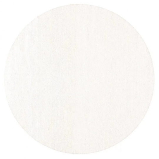 Kerek szőnyeg 'Hamilton' - Fehér