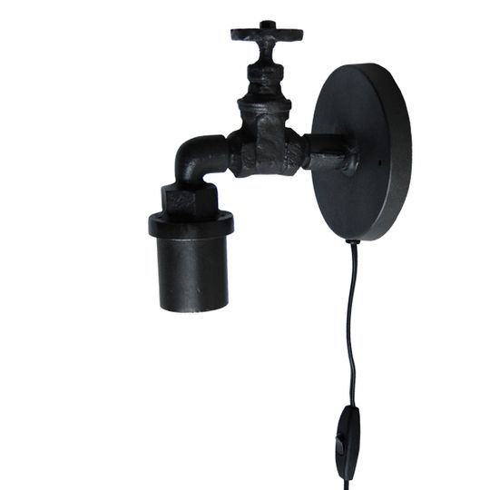 Albini falilámpa - Fém/Vintage