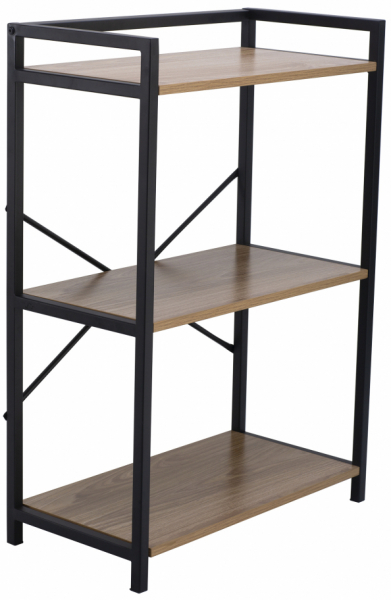 Polc 'Tre' - Fekete/Fa