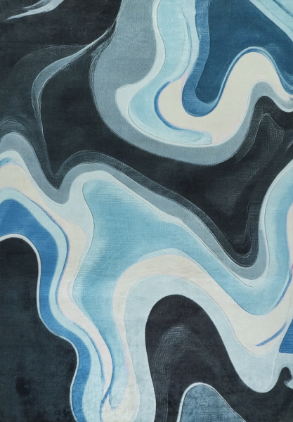 'Seleren' szőnyeg - Kék/Multi