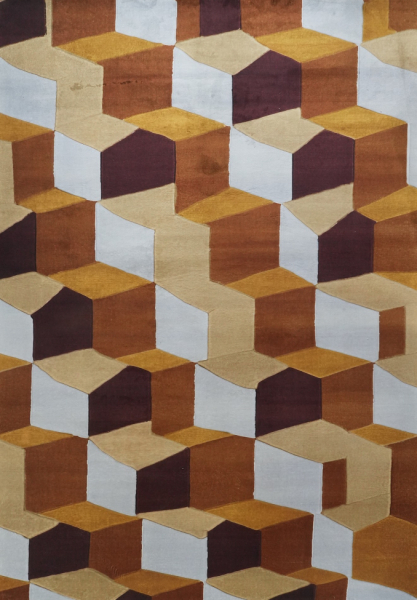 'Velorin' szőnyeg - Sárga/Multi