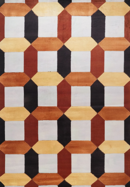 'Oralia' szőnyeg - Fehér/Többszínű