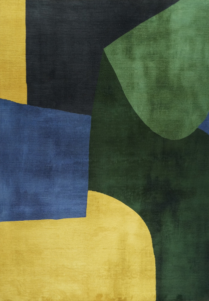 'Ventaro' szőnyeg - Zöld/Sárga