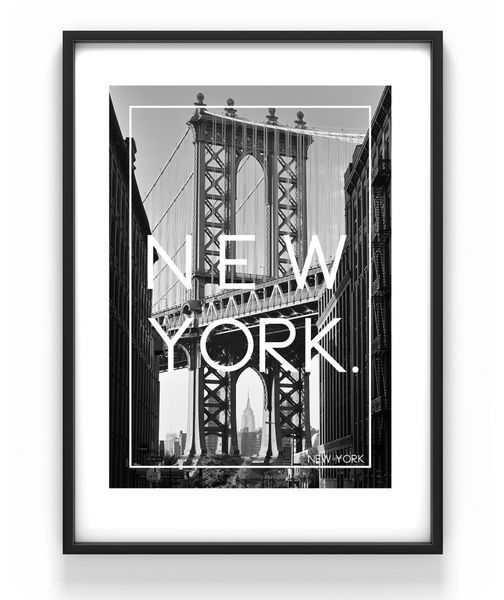 Poszter New York Fotó 30x40cm