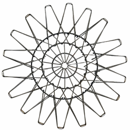 Többfunkciós drótkosár 'Script' - Vas