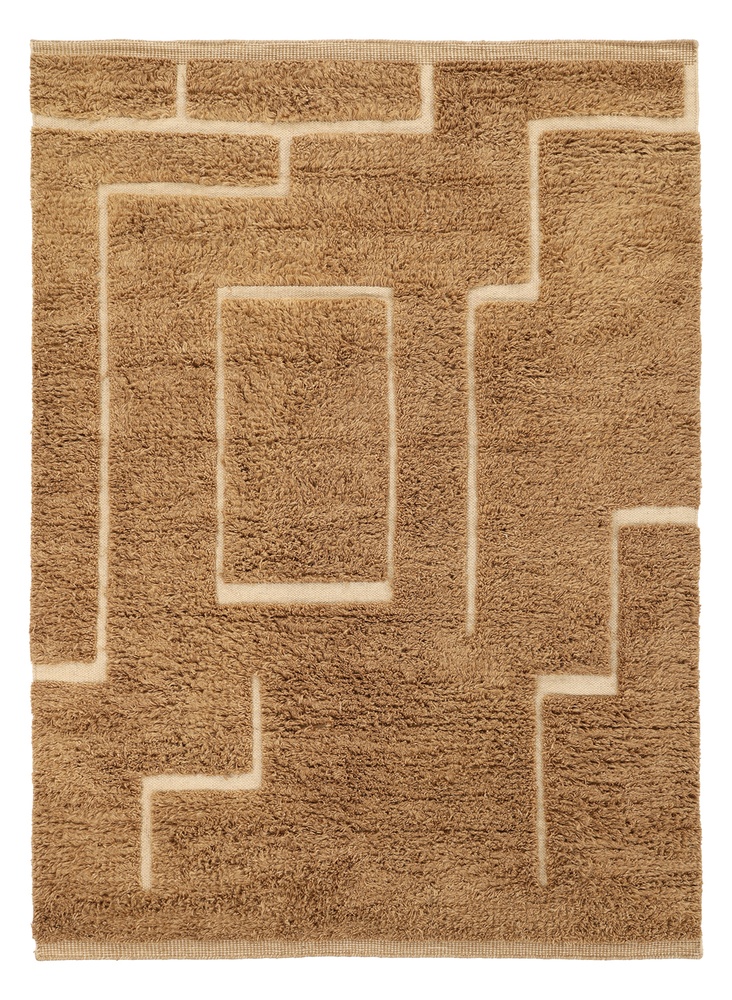 Ryamatto 'Kiberg Handwoven Wool' - bézs