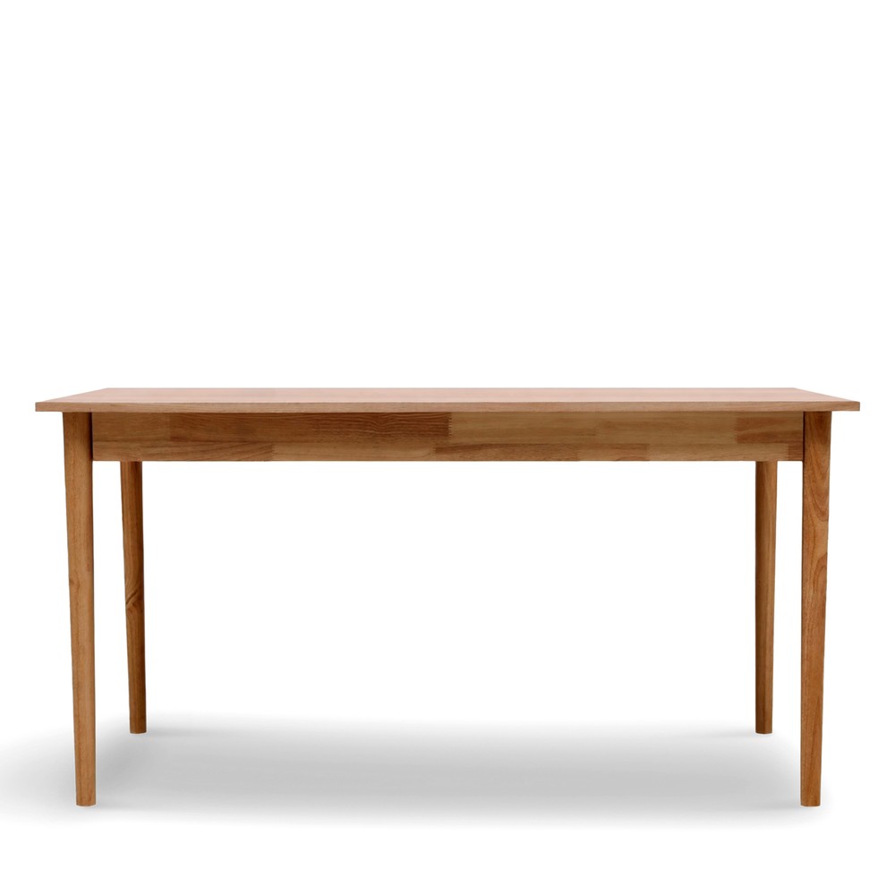 &Eacute;tkezőasztal 'Fager' 135 cm - Feh&eacute;r pigment&aacute;lt