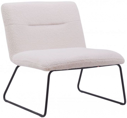 Fotel 'Chelsea' - Fehér/Teddy