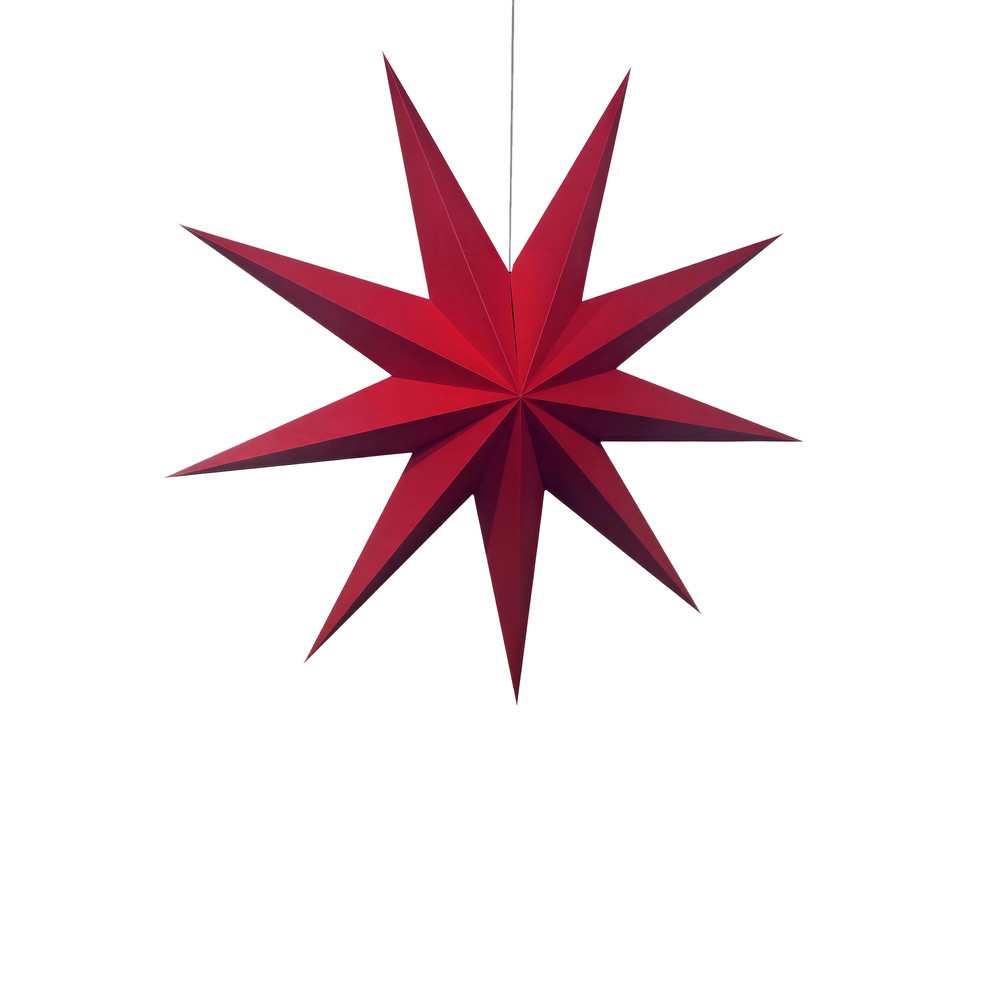 Adventi csillag 'Vintergatan' 118cm - Piros