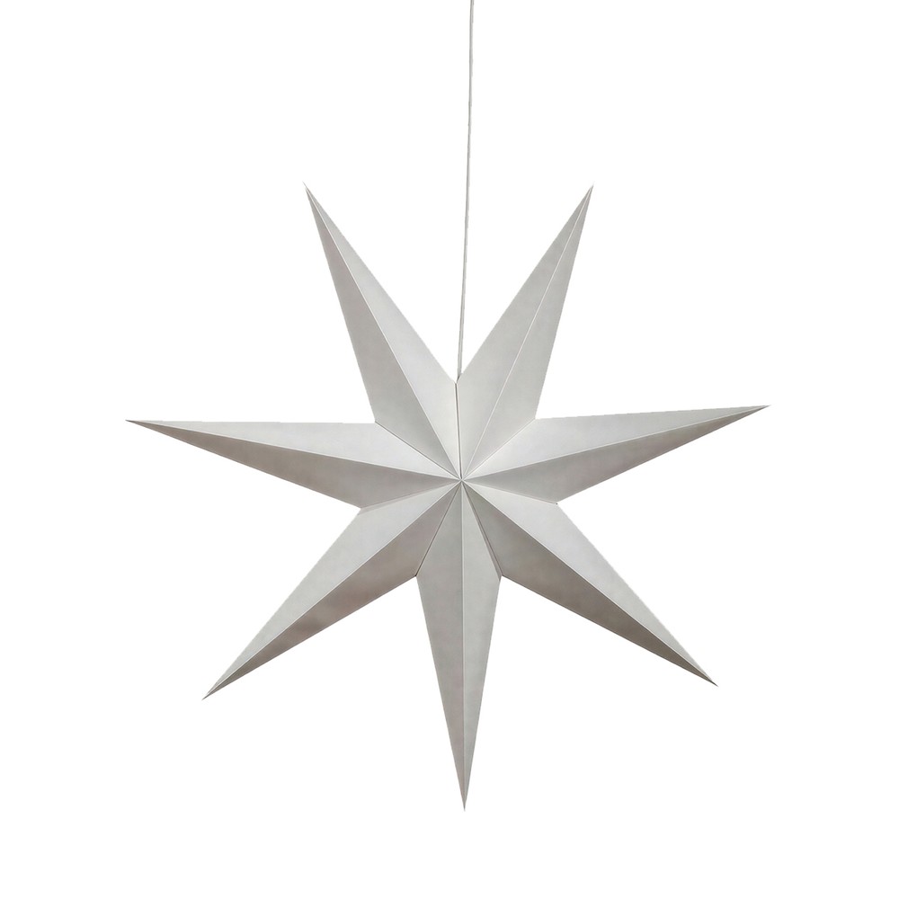 Adventi csillag 'Sally' 60cm - Feh&eacute;r