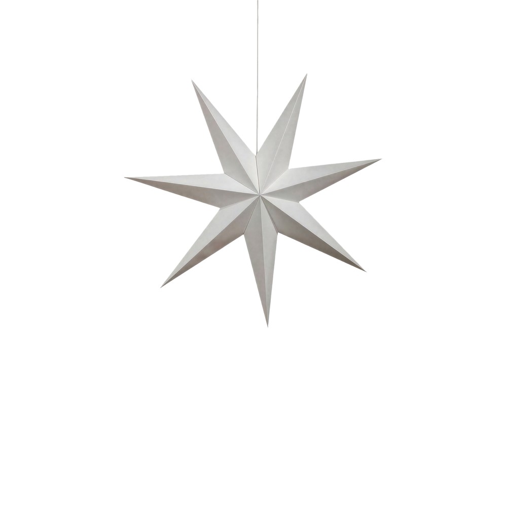 Adventi csillag 'Sally' 80cm - Feh&eacute;r
