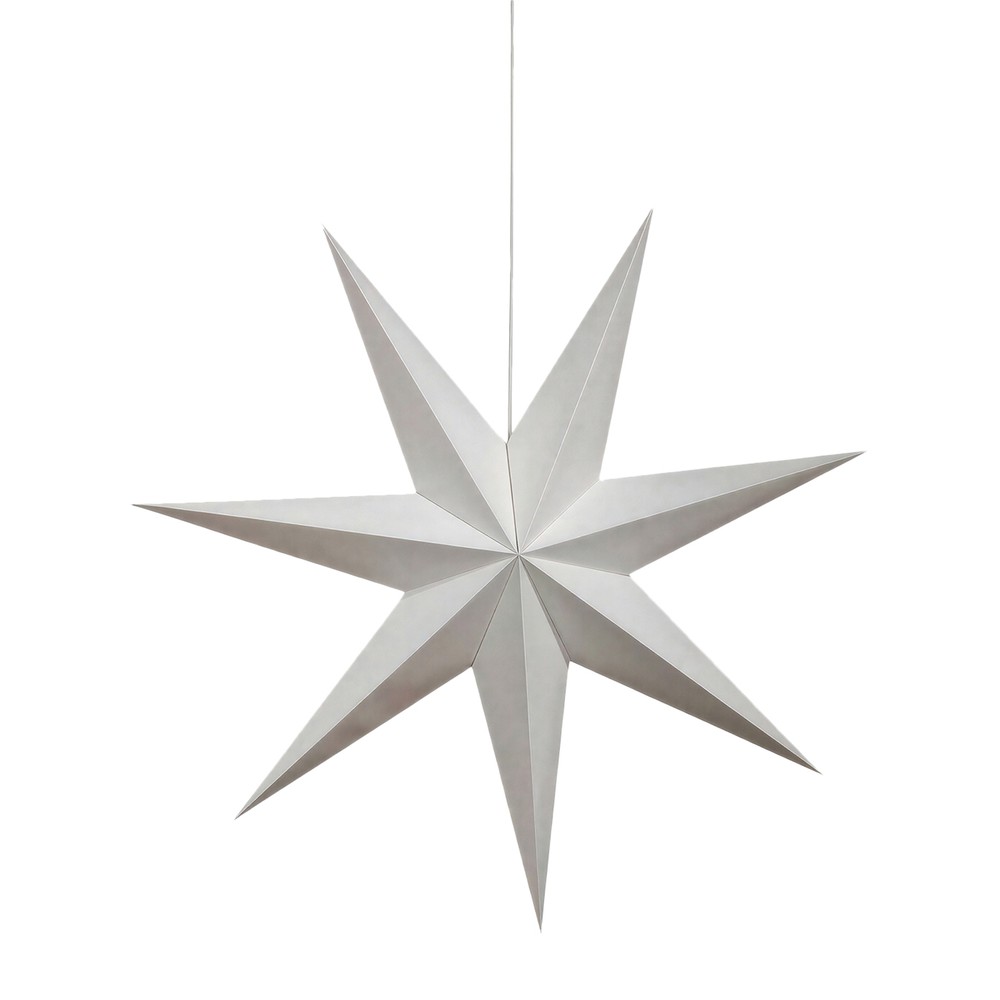 Adventi csillag 'Sally' 80cm - Feh&eacute;r
