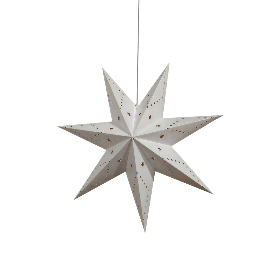 Adventi csillag 'Skimra' 45cm - Feh&eacute;r