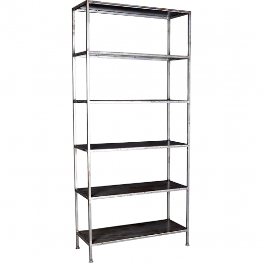 Könyvespolc 'Ipari' - Vas