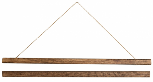 Poszterakasztó 70cm - Dió