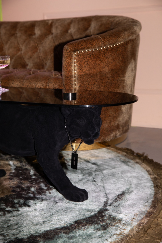 Dope as hell dohányzóasztal - Fekete