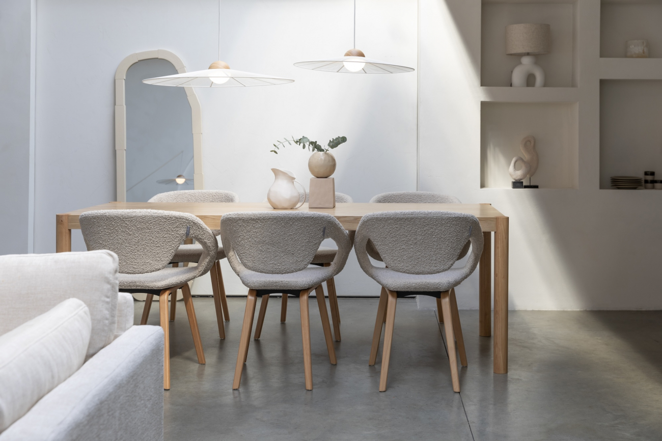 Lámpa 'Belle S' Ø65 cm - Bézs