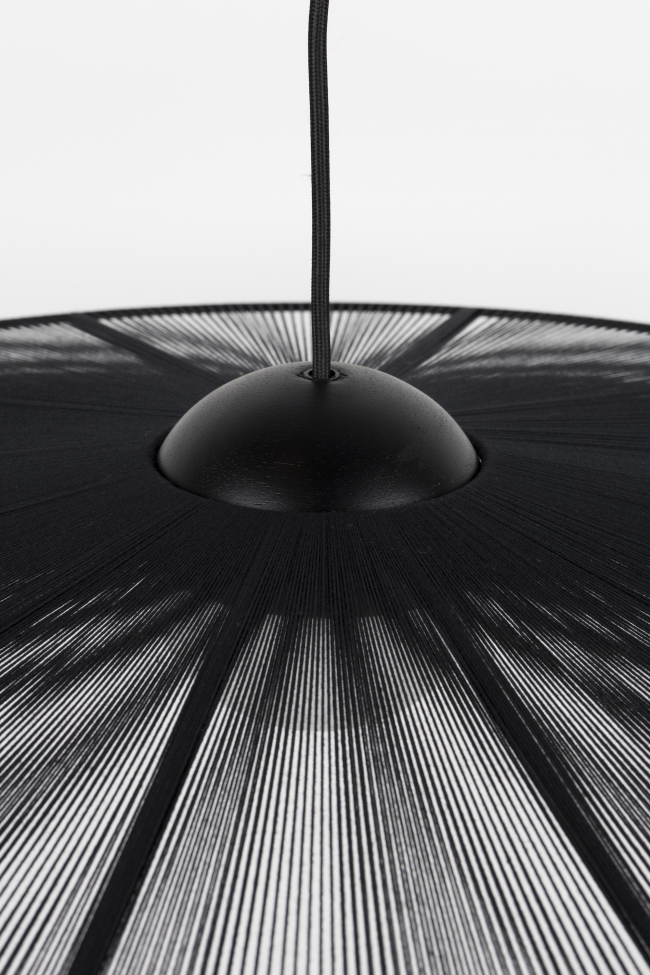 Belle L' mennyezeti lámpa Ø80 cm - Fekete