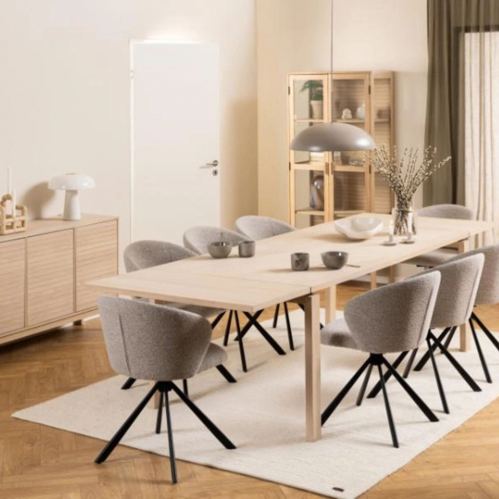 Hudiksvall étkezőasztal 200cm - Természetes