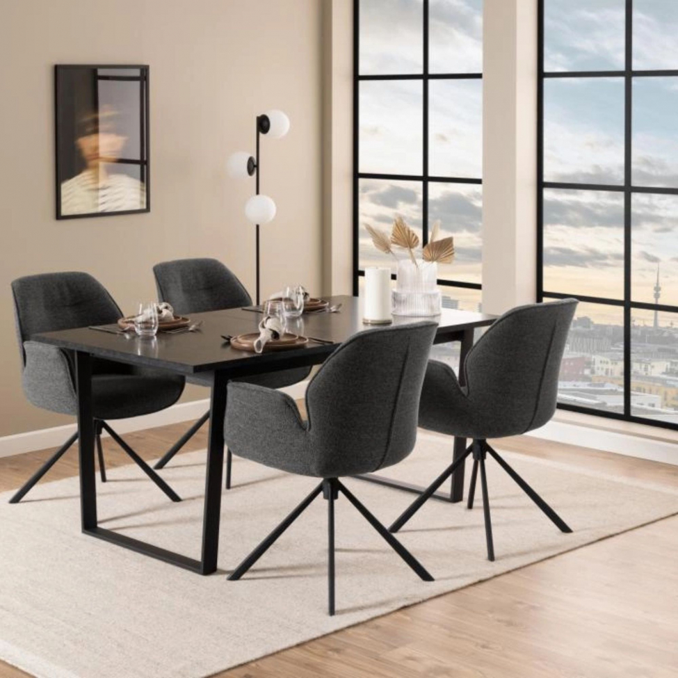 Bjuv sz&eacute;k - Matt fekete