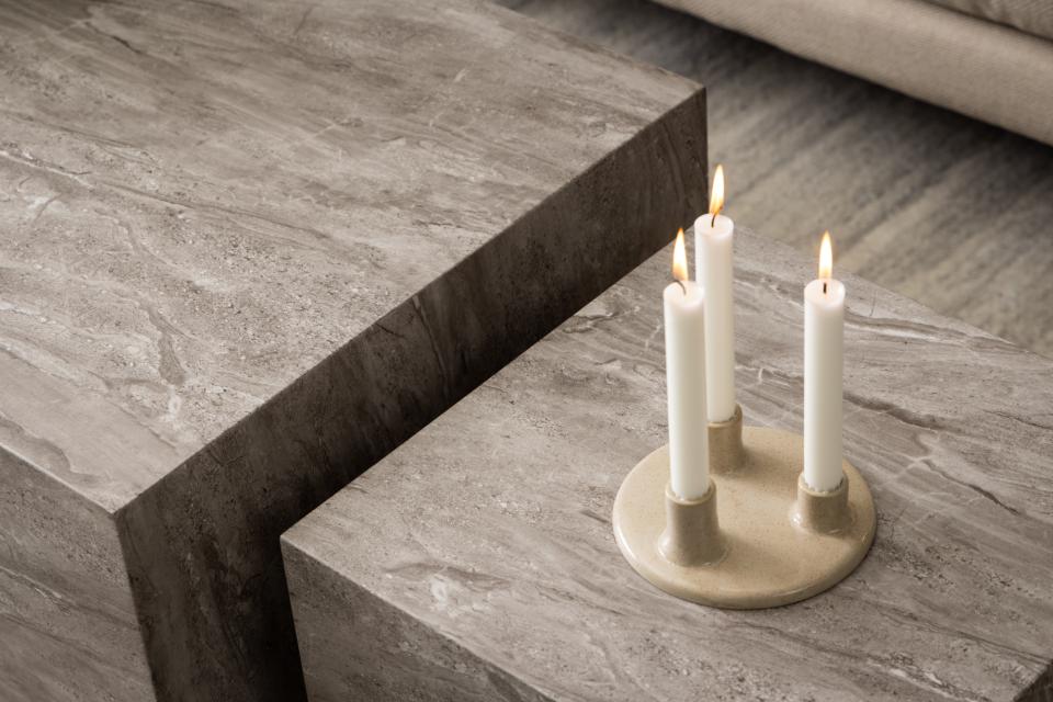 Matera dohányzóasztal - Szürke