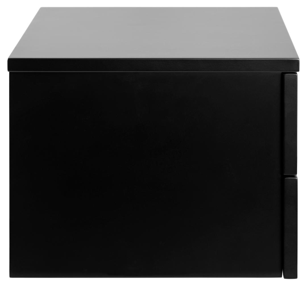 Éjjeliszekrény 'Falun' - Fekete