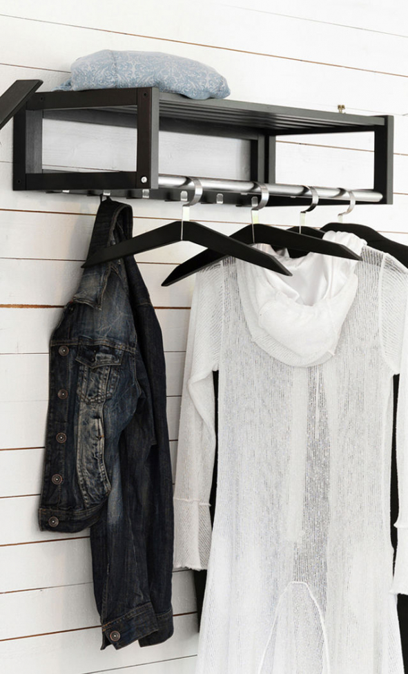 Akasztó 'Confetti' - Fekete