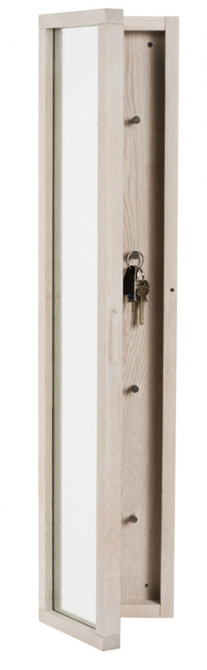 Kulcstartó 'Confetti' - Fehér pigmentált