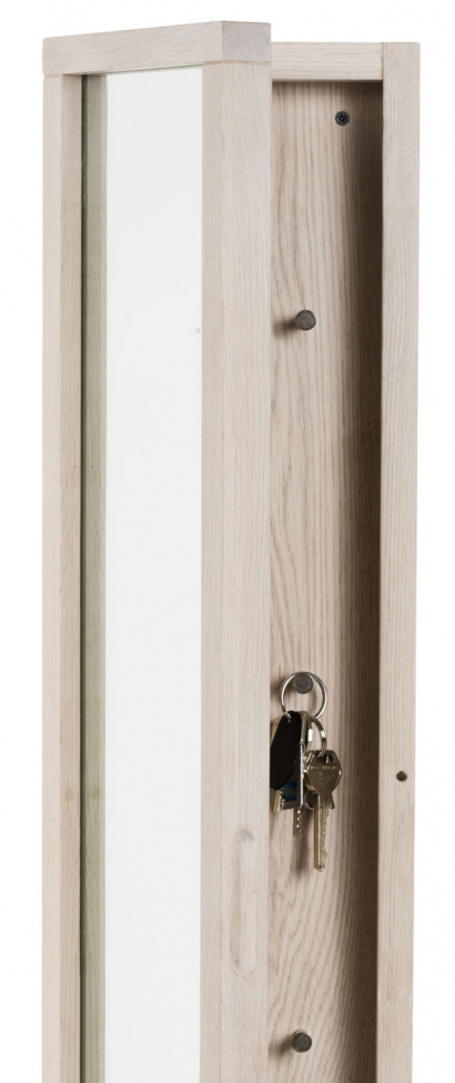 Kulcstartó 'Confetti' - Fehér pigmentált