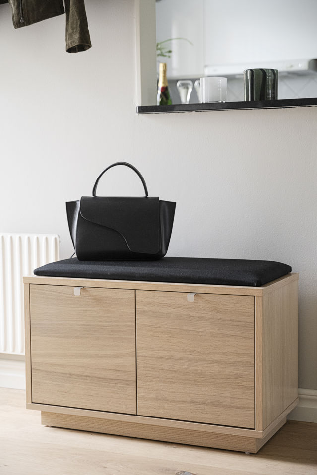 Pad 'Confetti' 70cm - Fehér pigmentált/Fekete