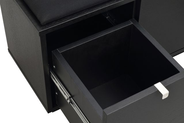 Pad 'Confetti' 106cm - Fekete