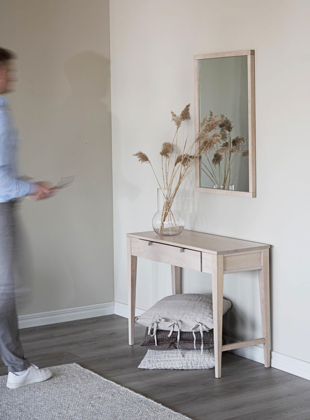 Tálalóasztal 'Confetti' 100x40cm - Fehér pigmentált