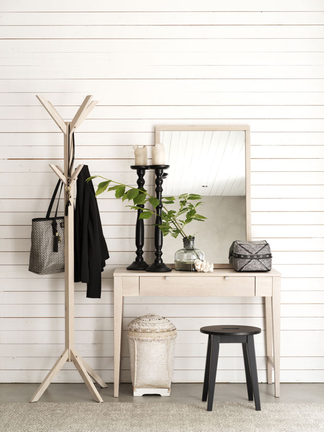 Tálalóasztal 'Confetti' 100x40cm - Fehér pigmentált