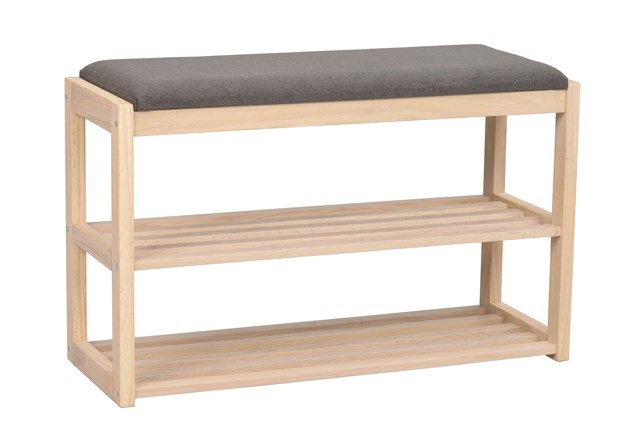 Cipőtartó 'Confetti' - Fehér pigmentált/Sötétszürke