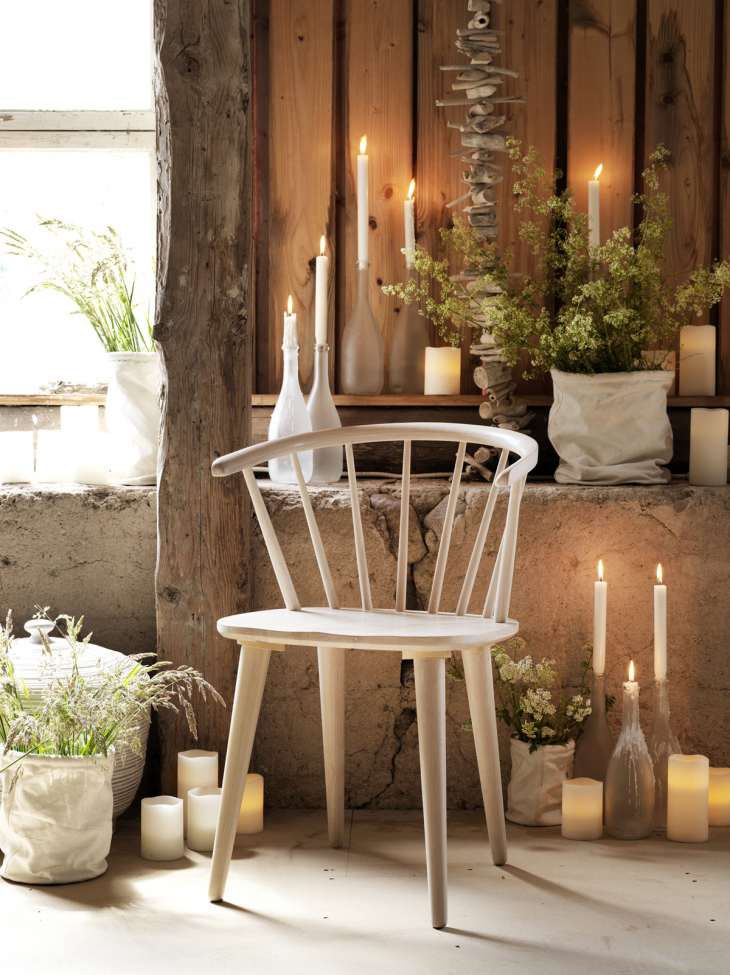 Szék 'Carmen' - Fehér pigmentált