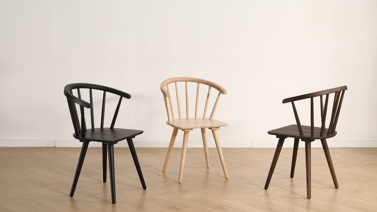 Szék 'Astrid'- Fehér pácolt