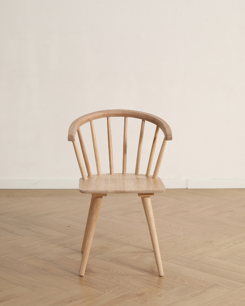 Szék 'Astrid'- Fehér pácolt