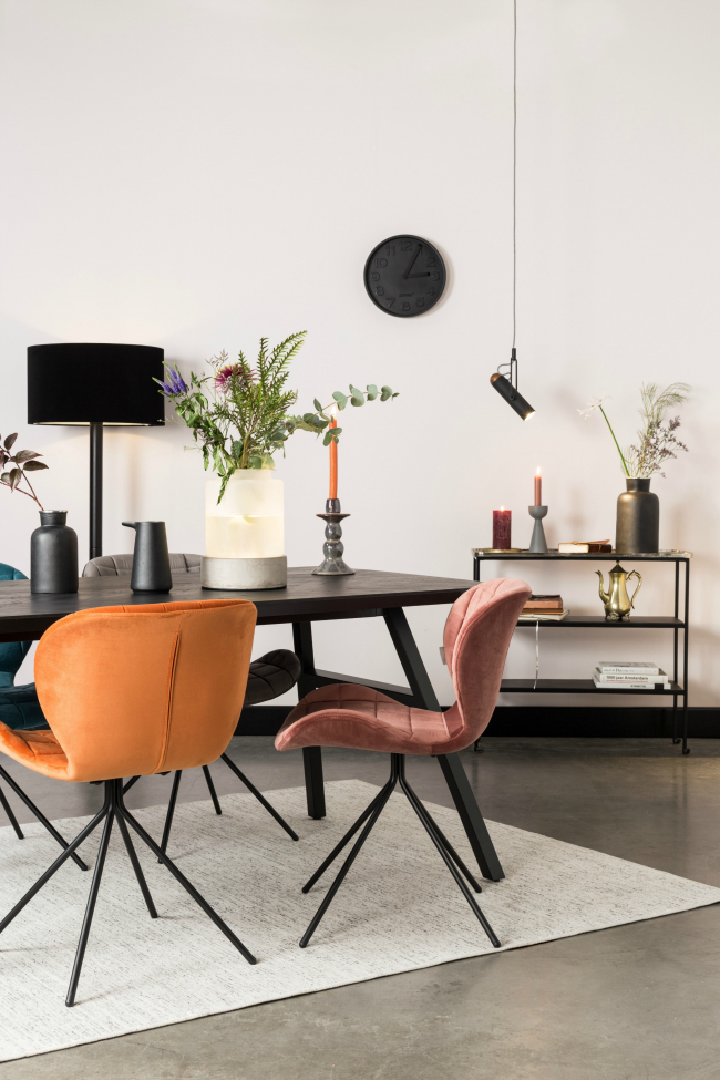 Szék 'Omg' - Velúr/Narancs