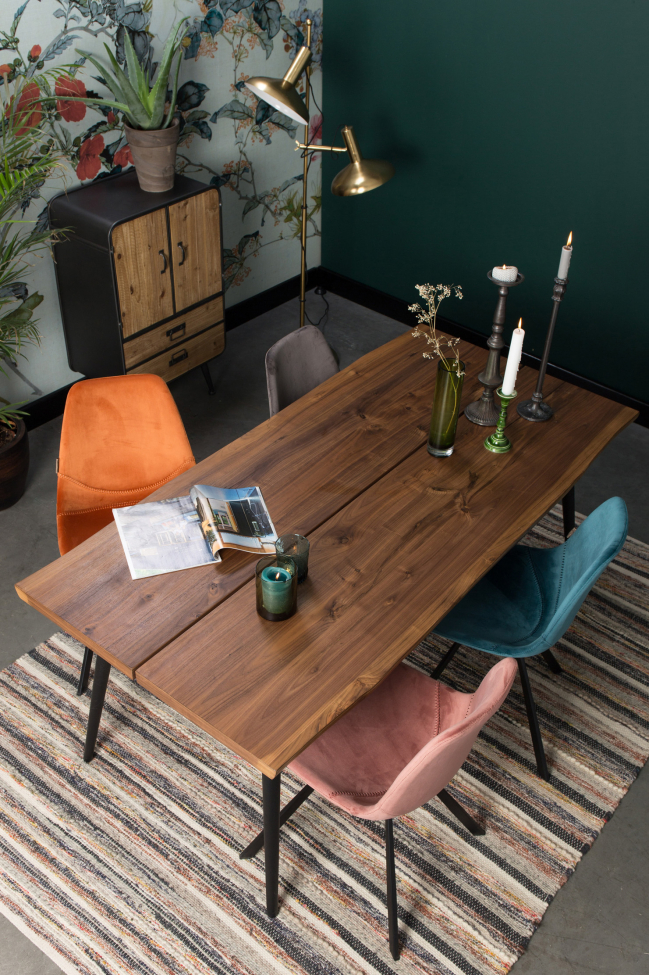 Szék 'Franky' - Velúr/Türkiz