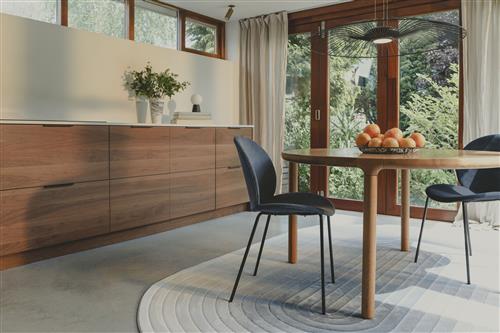 Bonnet szék - Szürke/Kék