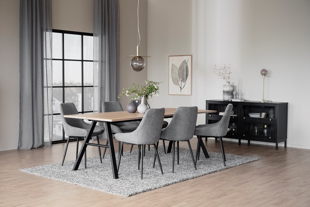 Sierra szék - Szürke/Fekete