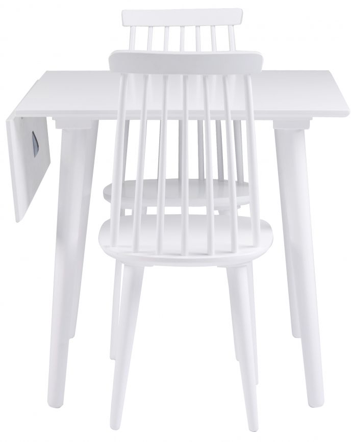 Lotta étkezőasztal 80x80cm - Fehér